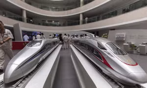 Trung Quốc sản xuất tàu siêu tốc đệm từ trường có tốc độ 600 km/h