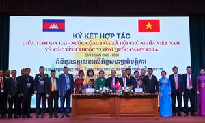 Gia Lai ký kết hợp tác với các tỉnh thuộc Vương quốc Campuchia