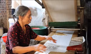 Bánh cuốn Mão Điền - món quà quê của người Kinh Bắc 