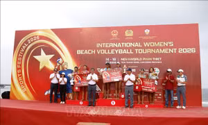 Việt Nam vô địch Giải Bóng chuyền bãi biển nữ quốc tế năm 2026