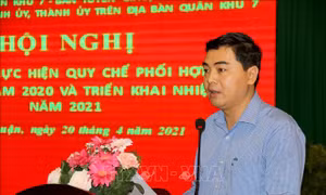 Quân khu 7 tăng cường phối hợp, nâng cao hiệu quả công tác dân vận
