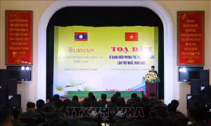 Phát huy vai trò của sĩ quan Biên phòng trẻ Việt Nam - Lào