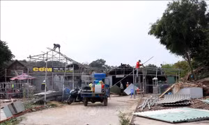 Bà Rịa-Vũng Tàu: Cưỡng chế hàng loạt công trình xây dựng trái phép