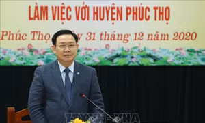 Xây dựng Phúc Thọ thành huyện nông thôn mới kiểu mẫu