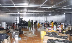 Lào Cai thu giữ hàng nghìn sản phẩm hàng hóa không rõ nguồn gốc