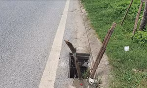 Vĩnh Phúc: Tình trạng mất song chắn rác các trục giao thông vẫn diễn ra phức tạp 
