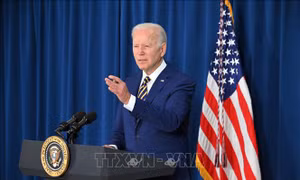 Tỷ lệ ủng hộ Tổng thống Mỹ J.Biden tiếp tục giảm