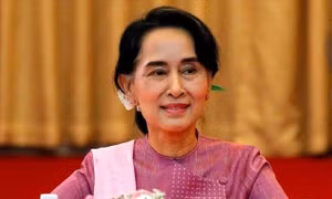 Myanmar: Bà Aung San Suu Kyi xuất hiện tại tòa