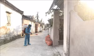 Kiểm tra công tác phòng chống dịch tại huyện Vĩnh Lộc (Thanh Hóa)