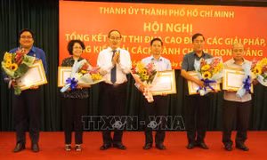 Nhiều giải pháp, sáng kiến cải cách hành chính trong công tác Đảng