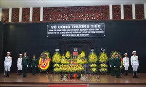 Lễ tang đồng chí Trung tướng Đồng Sỹ Nguyên