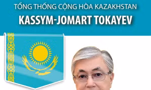 Tổng thống Cộng hòa Kazakhstan Kassym-Jomart Tokayev