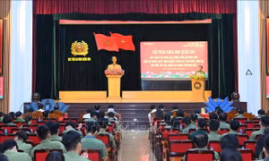 Đẩy mạnh xây dựng lực lượng CAND thật sự trong sạch, vững mạnh