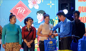 Tiếp thêm động lực để người lao động có hoàn cảnh khó khăn yên tâm đón Tết