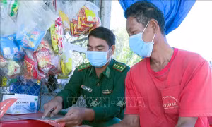 Người chiến sỹ Biên phòng Khmer hết mình vì đồng bào vùng biên