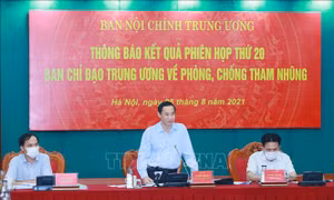 Quyết liệt, bài bản hơn trong phòng, chống tham nhũng và tiêu cực