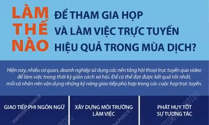 Tham gia họp trực tuyến một cách hiệu quả