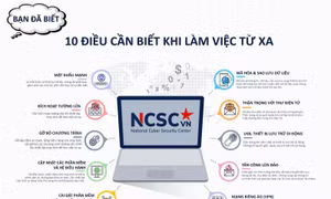10 điều cần biết khi làm việc từ xa trong đại dịch COVID-19