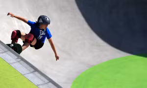 Các VĐV trẻ nhất Olympic gây ấn tượng mạnh với môn trượt ván