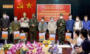 Đoàn công tác của Quốc hội thăm và làm việc tại Đồn Biên phòng Huổi Luông, Lai Châu