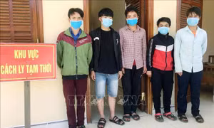Quảng Nam: Bắt giữ 5 người nhập cảnh trái phép