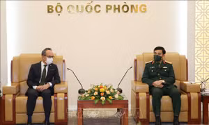 Đại tướng Phan Văn Giang tiếp Đại sứ Thái Lan