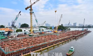 TP Hồ Chí Minh: 'Nóng ruột' chờ dự án ngăn triều 10.000 tỷ đồng về đích