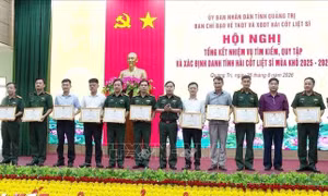 Triển khai hiệu quả việc lấy mẫu sinh phẩm, số hóa thông tin hài cốt liệt sĩ 