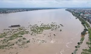 Lực lượng bốn nước tuần tra chung dọc sông Mekong