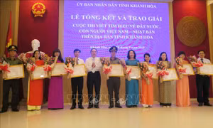 Trao thưởng cuộc thi viết về đất nước, con người Việt Nam - Nhật Bản