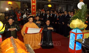  Lễ hội Đền Trần năm 2019 chính thức khai mạc