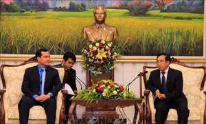 Việt Nam - Lào tăng cường hợp tác trong công tác công đoàn 