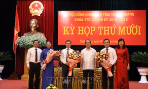 Ông Nguyễn Văn Sơn được bầu giữ chức Chủ tịch UBND tỉnh Tuyên Quang