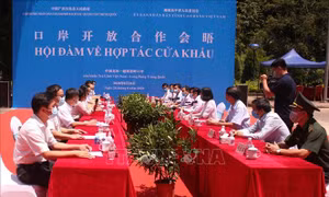 Hợp tác nâng cấp cửa khẩu Trà Lĩnh (Việt Nam) - Long Bang (Trung Quốc)