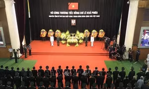 Tỉnh Thanh Hóa tổ chức trọng thể Lễ viếng nguyên Tổng Bí thư Lê Khả Phiêu