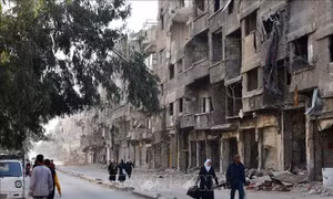 Lực lượng đối lập Syria áp đặt giới nghiêm ở Damascus 