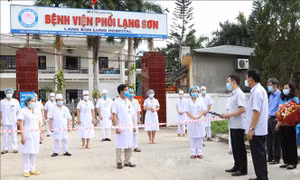 Dỡ bỏ phong tỏa Bệnh viện Phổi Lạng Sơn