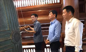 Gìn giữ giá trị Bảo vật quốc gia đôi chuông chùa Đà Quận 