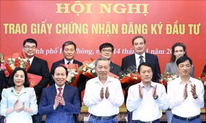Tổng Bí thư Tô Lâm: Hải Phòng cần phát huy lợi thế là 'cửa chính ra biển' của cả miền Bắc