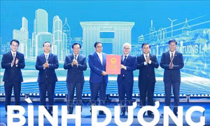 Thủ tướng Phạm Minh Chính dự Hội nghị công bố Quy hoạch tỉnh Bình Dương