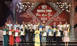 'Tết nghĩa tình - Xuân Giáp Thìn 2024': Huy động hơn 8,2 tỷ đồng chăm lo Tết cho người nghèo