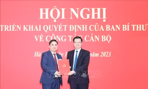 Bổ nhiệm ông Phạm Minh Tuấn giữ chức Phó TBT phụ trách Tạp chí Cộng sản