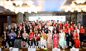 Khai mạc Diễn đàn Thanh niên Chữ thập đỏ, Trăng lưỡi liềm đỏ 