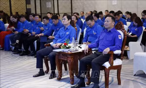 Gặp gỡ hữu nghị thanh niên Việt Nam - Lào