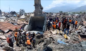 Hàng triệu lít nhiên liệu đã đến vùng thiên tai của Indonesia