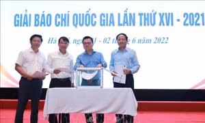 115 tác phẩm sẽ được vinh danh tại Lễ trao Giải báo chí Quốc gia lần thứ XVI 