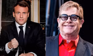 Tổng thống Pháp cùng Elton John kêu gọi chung tay đẩy lùi HIV/AIDS