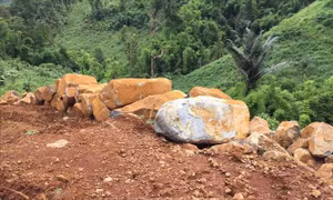Làm rõ việc khai thác đá trái phép tại khu đất rừng do Trung đoàn 726 quản lý