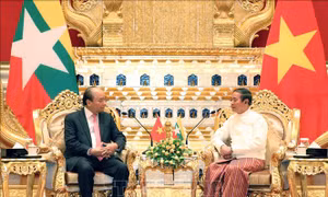 Tuyên bố chung về củng cố quan hệ Đối tác Hợp tác Toàn diện Việt Nam - Myanmar