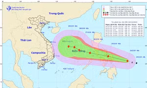 Thời tiết ngày 24/12: Bão gần biển Đông, Bắc Bộ và Trung Bộ tiếp tục mưa rét